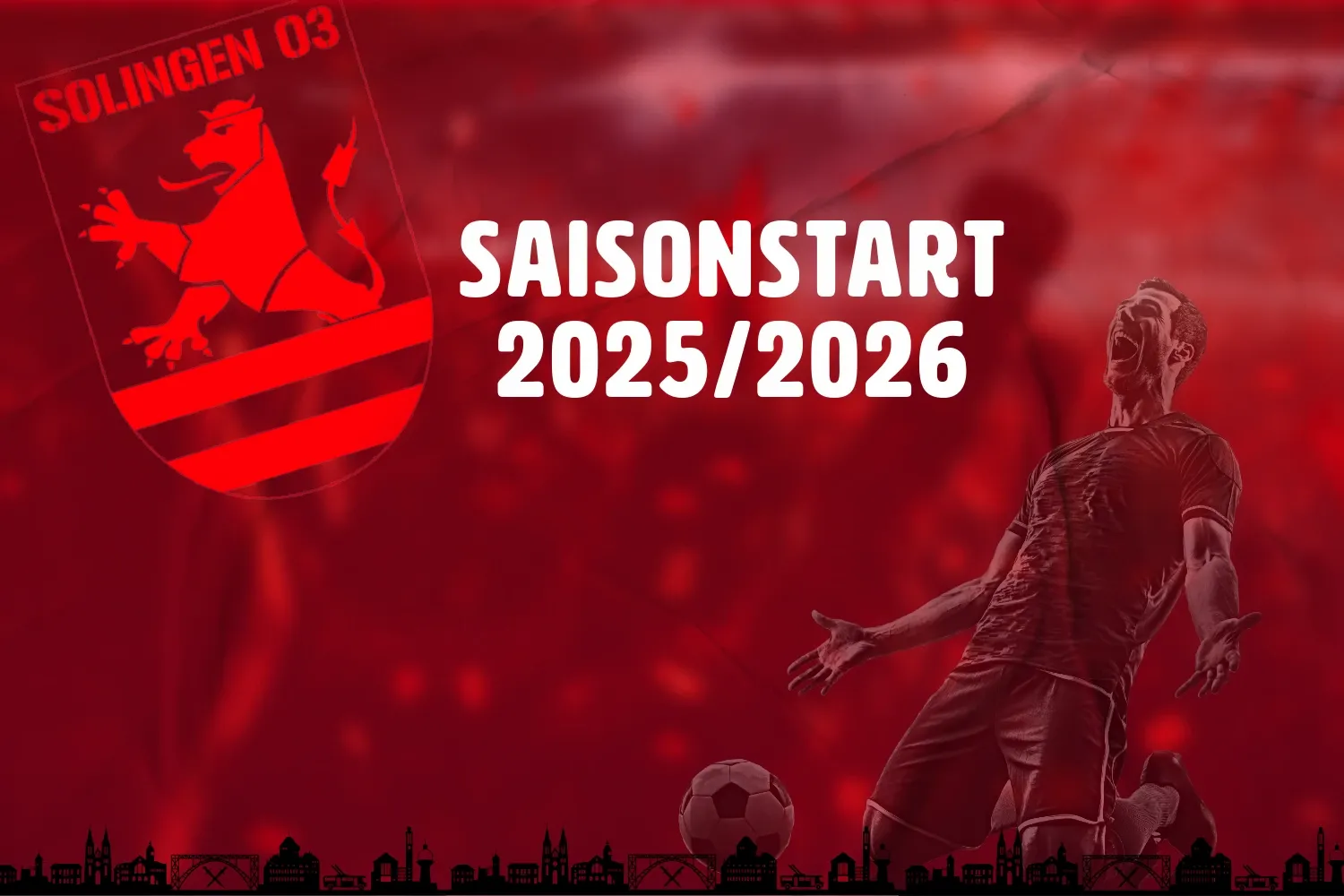 Ganz in Rot geht es zum Saisonstart