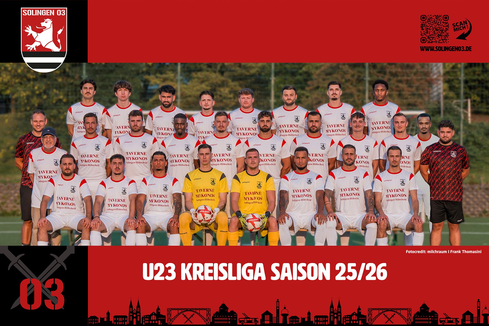 Mannschaftsfoto U23 (LZ)