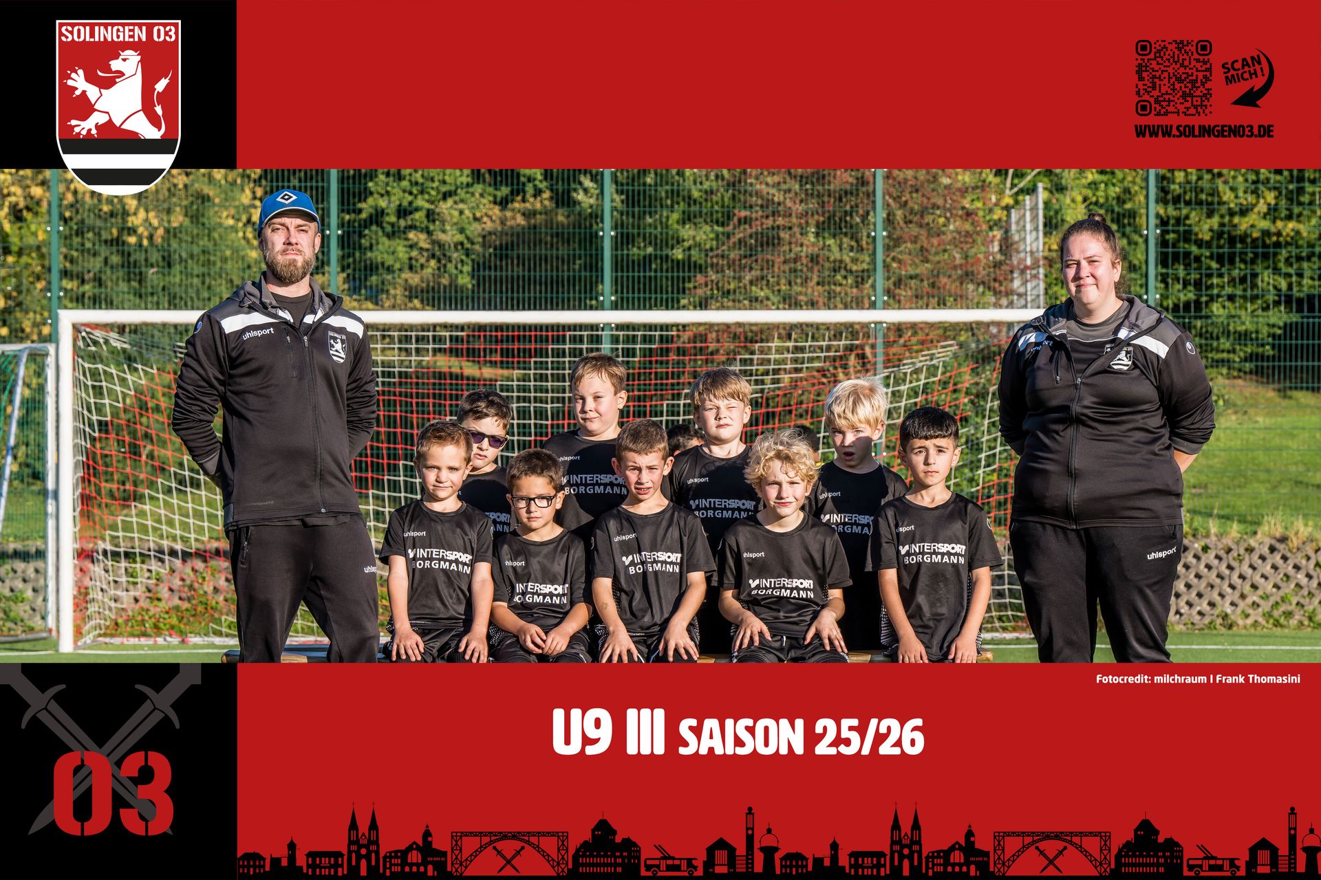 Mannschaftsfoto U9 III (Jg. 2017/2028)