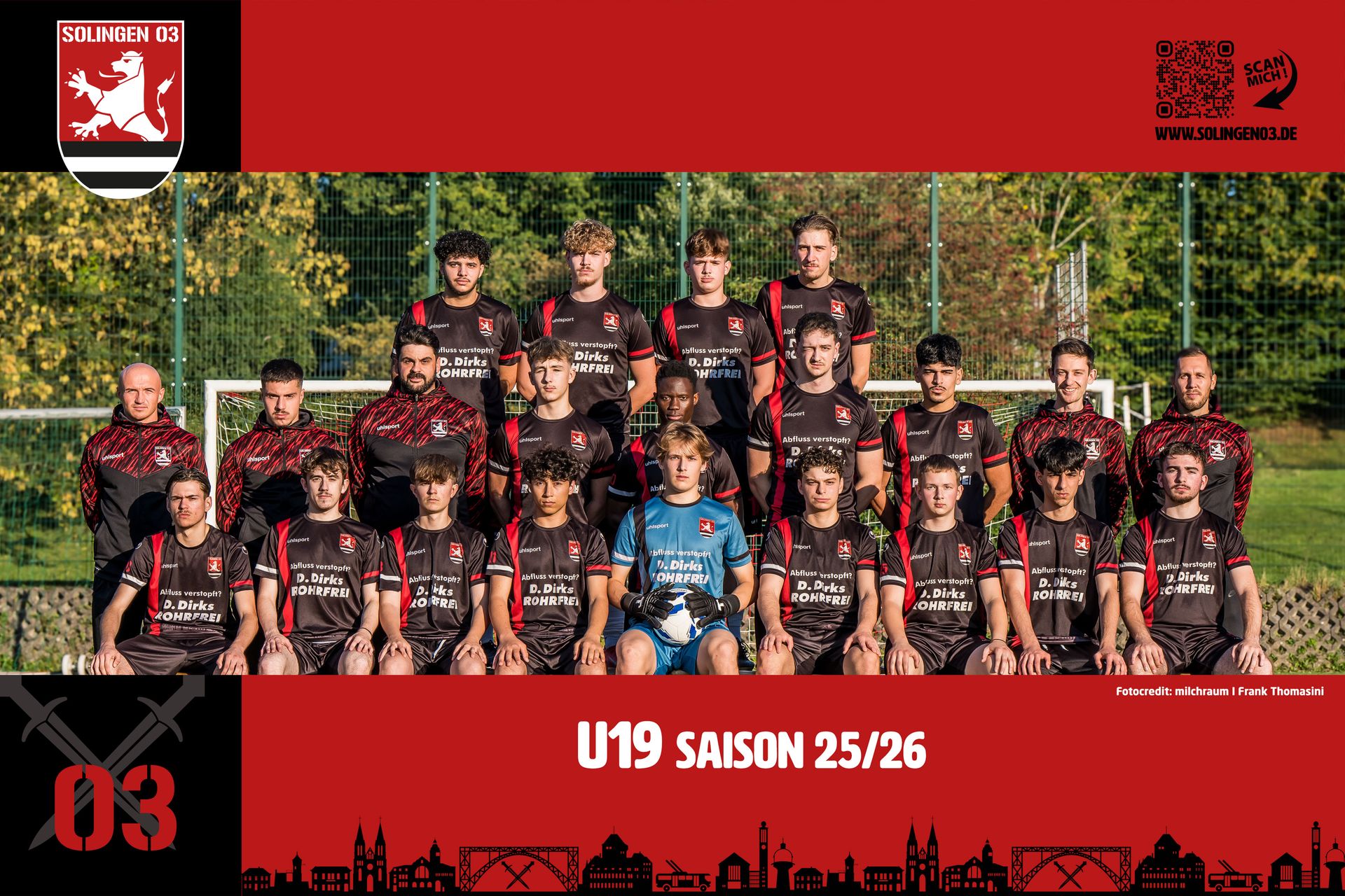 Mannschaftsfoto U19 (LZ) (Jg. 2007/2008)