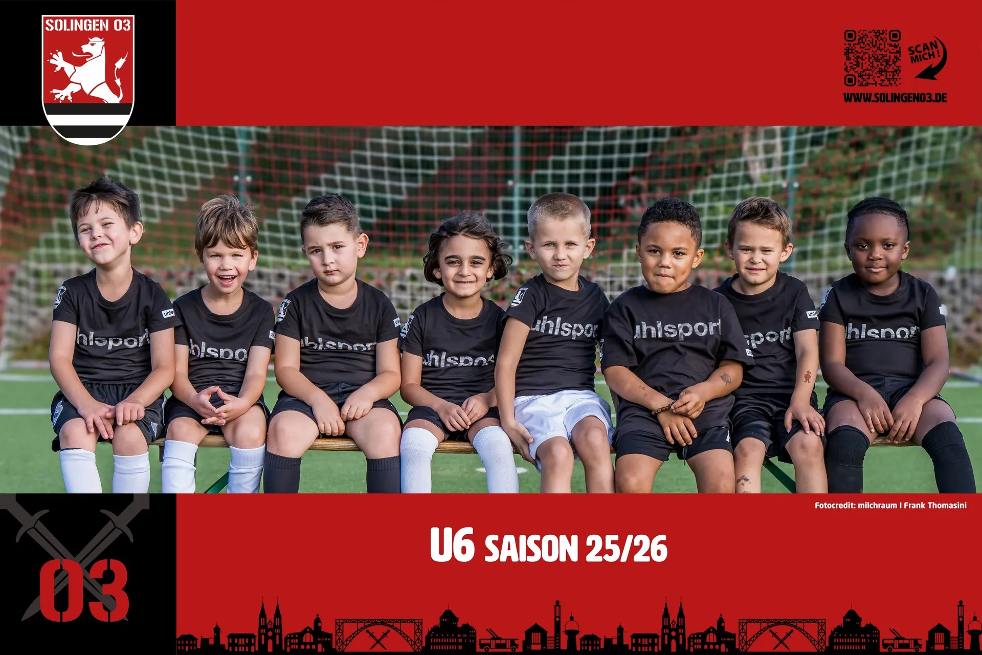 Mannschaftsfoto U6 (Jg. 2020)