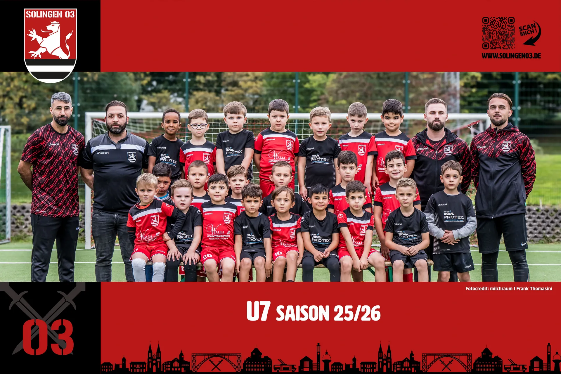 Mannschaftsfoto U7 (Jg. 2019)