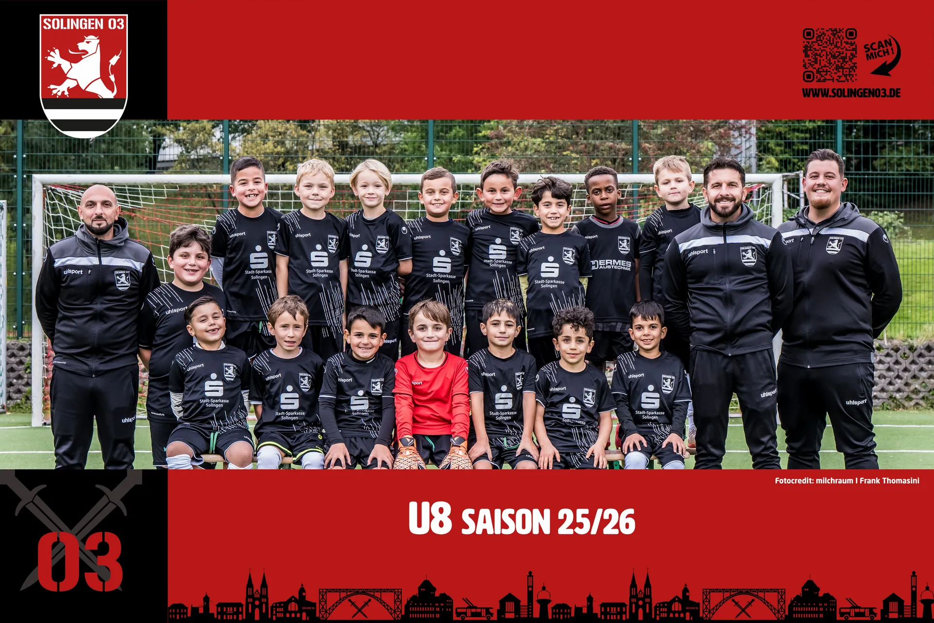 Mannschaftsfoto U8 (Jg. 2018)