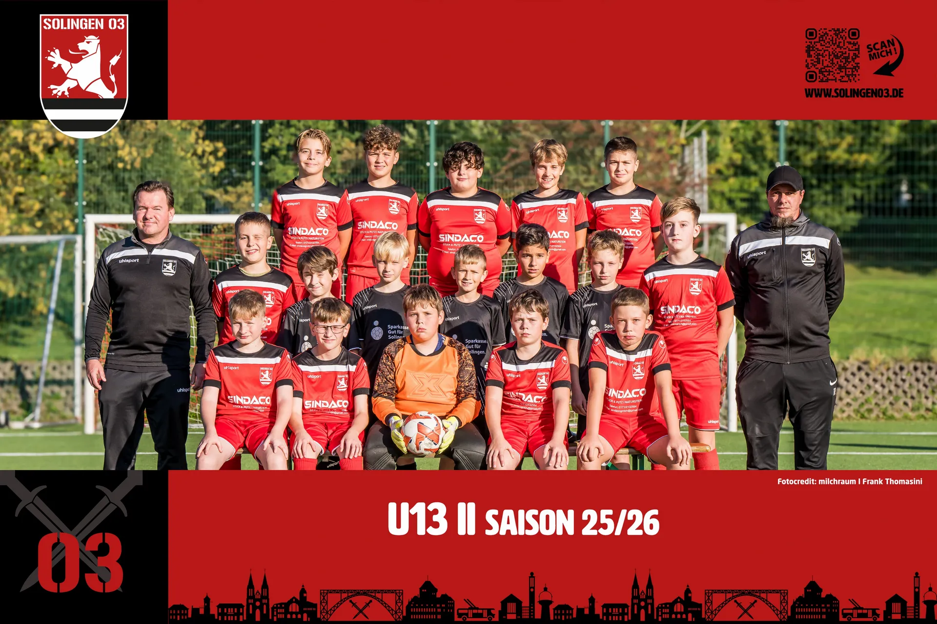 Mannschaftsfoto U13 II (Jg. 2013/2014)