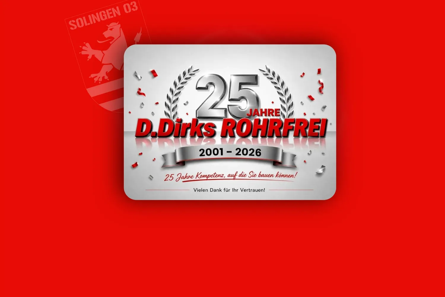 25 Jahre D. Dirks Rohrfrei - 03 gratuliert