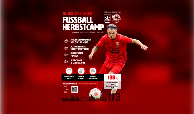 FUSSBALL HERBSTCAMP
