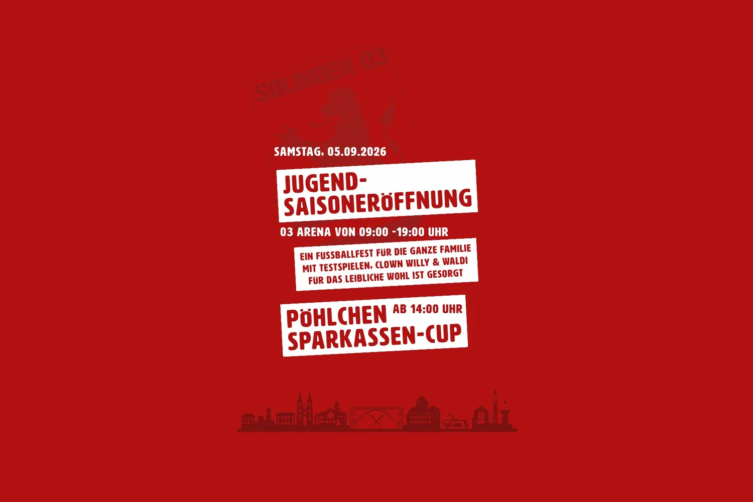 JUGEND-SAISONERÖFFNUNG & PÖHLCHEN SPARKASSEN-CUP