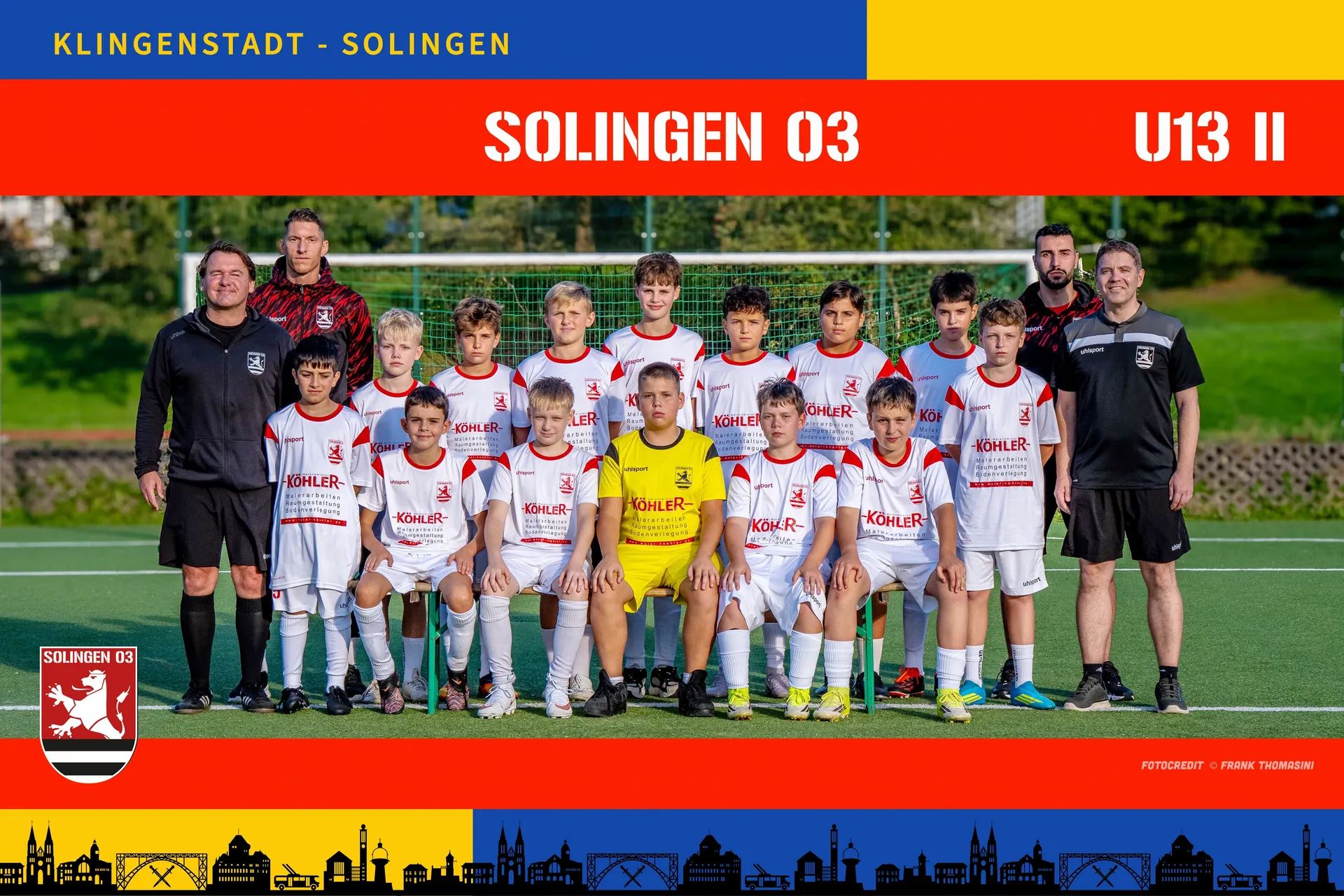 Mannschaftsfoto U13 II (Jg. 2014)