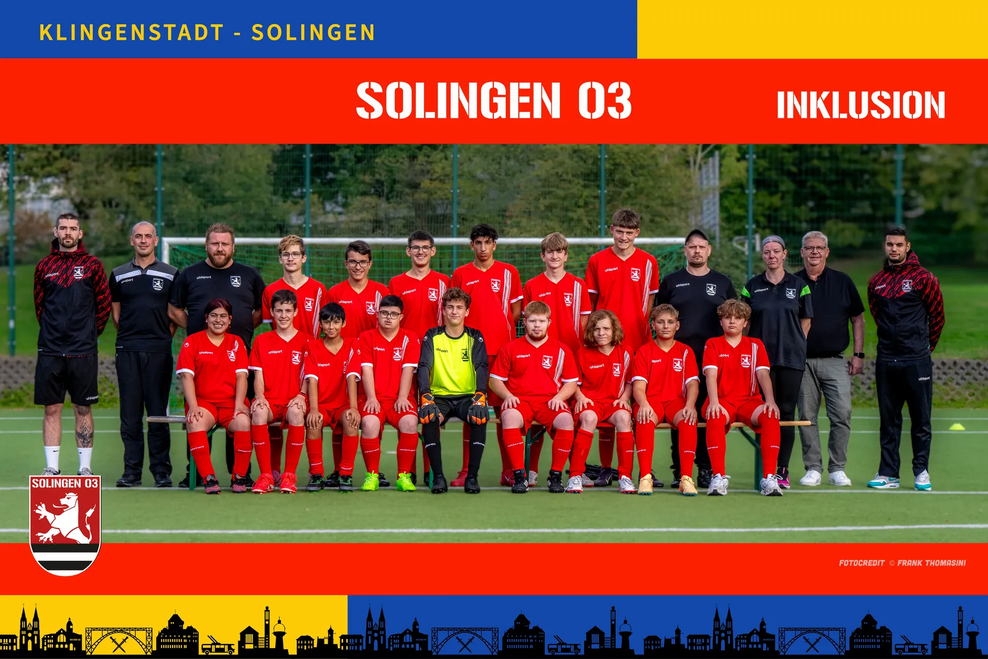 Mannschaftsfoto Inklusionsteam