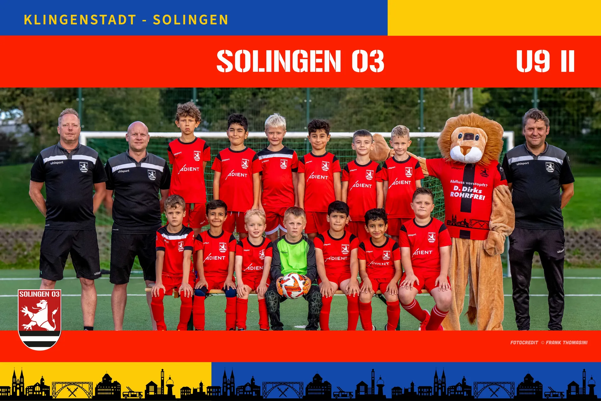 Mannschaftsfoto U9 II (Jg. 2018)