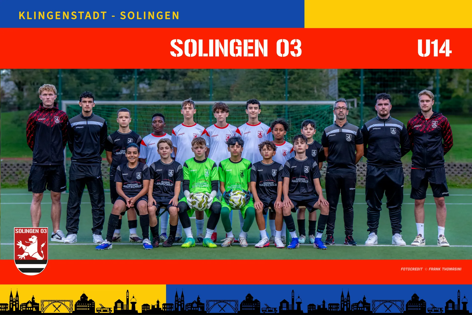 Mannschaftsfoto U14 (Jg. 2013)