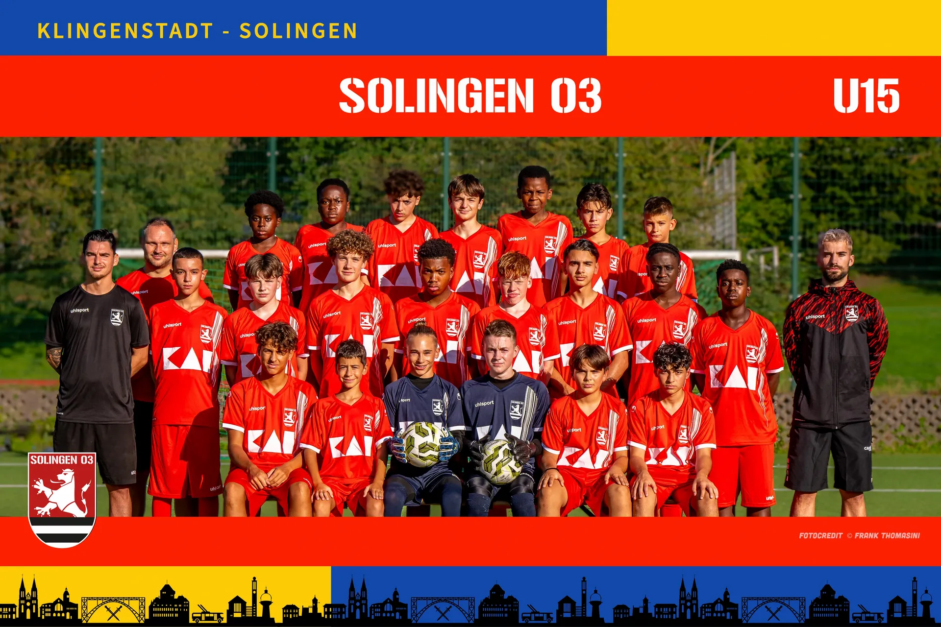 Mannschaftsfoto U15 (Jg. 2012/2013)