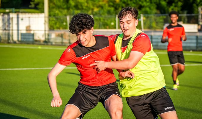 Trainingsauftakt mit Spass und Konzentration