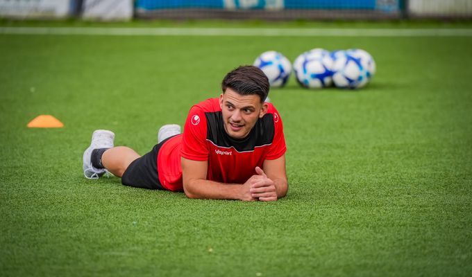 Testspieler Georgios Koufas jetzt 03er