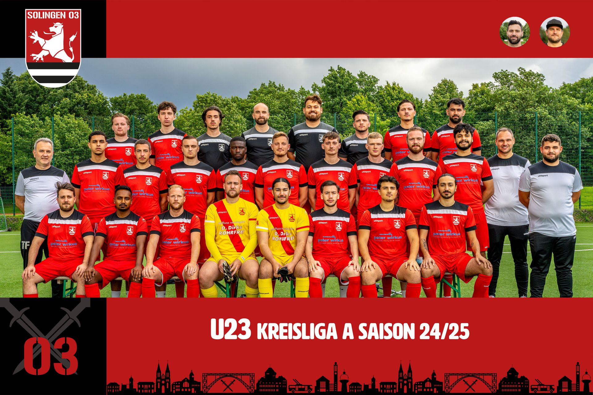 Mannschaftsfoto U23 (LZ)