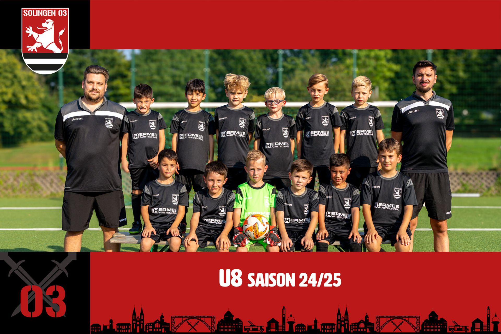 Mannschaftsfoto U8 (Jg. 2017)
