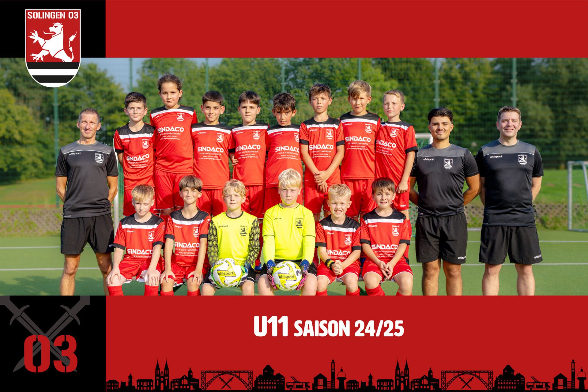 Mannschaftsfoto U11 (Jg. 2014)