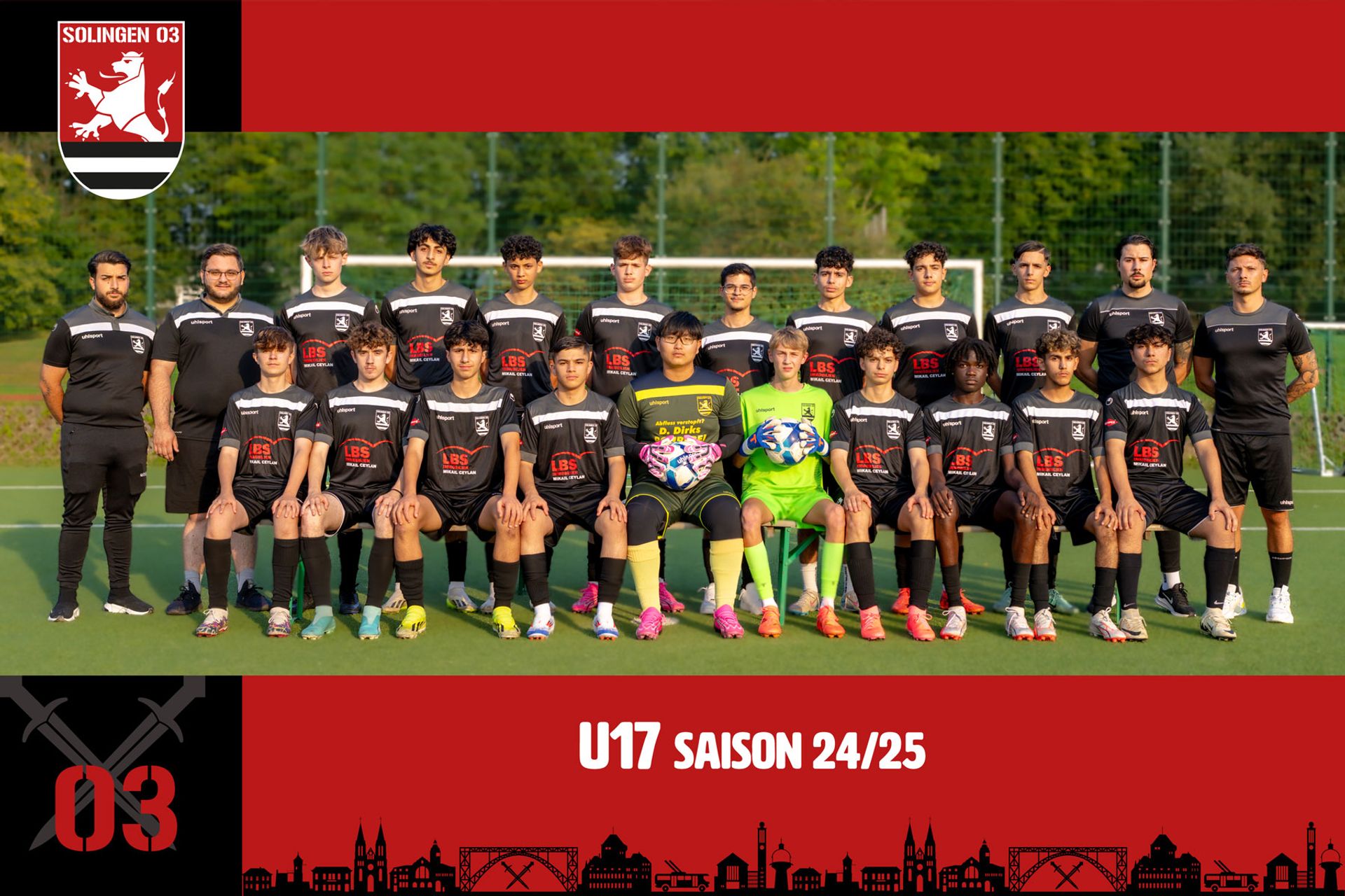 Mannschaftsfoto U17 (LZ)