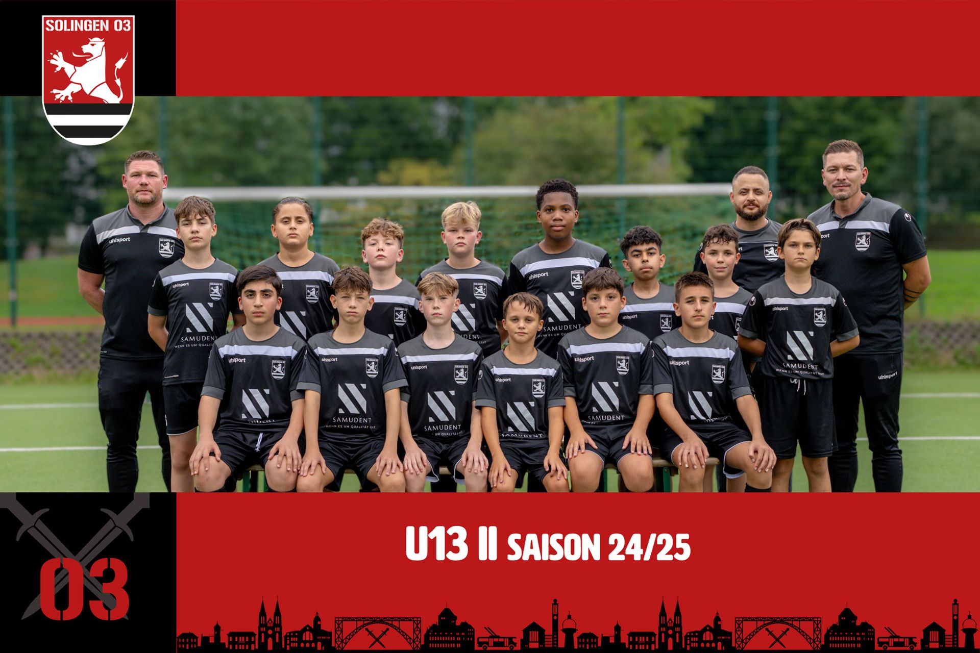 Mannschaftsfoto U13 II (Jg. 2012)