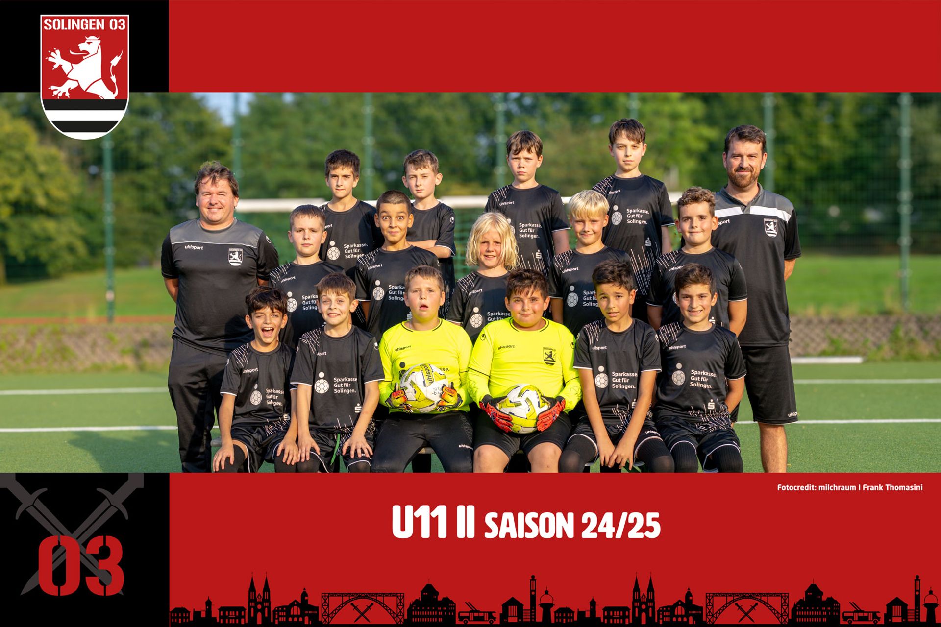 Mannschaftsfoto U11 II (Jg. 2014)