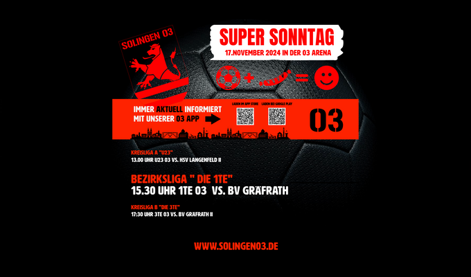 Super - Sonntag Nr.2 im November