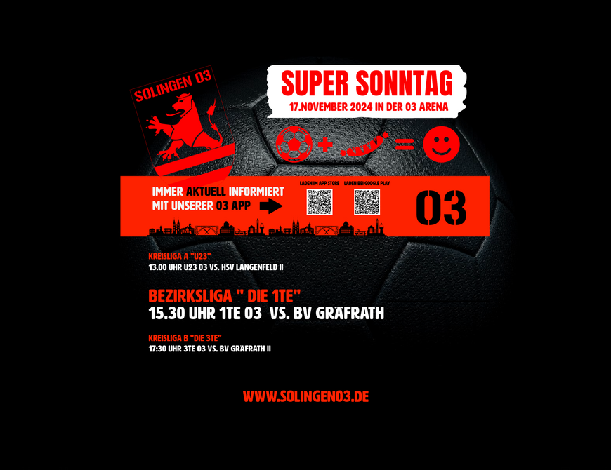 Super - Sonntag Nr.2 im November